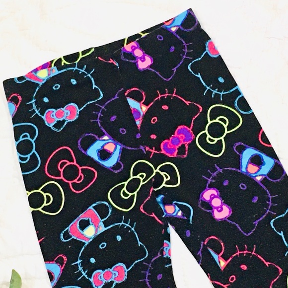 Sanrio Hello Kitty girl leggings pants footless - Picture 4 of 6